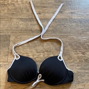 Victoria’s Secret push you halter swim top